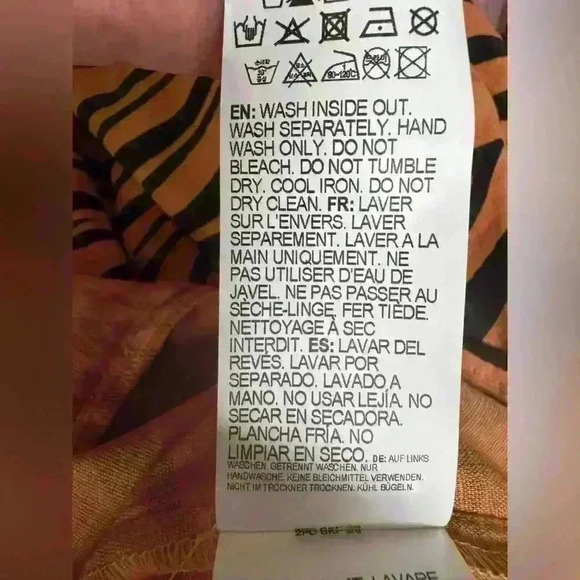 NWT-Billabong Juniors' Feeling Flirty Animal Print Mini Dress, Size Medium - Picture 8 of 8